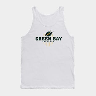 Green Bay Football Team Color Tank Top